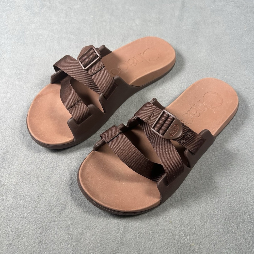 Chaco Men's Chillos Slide Sandals Size 11 Chocolate